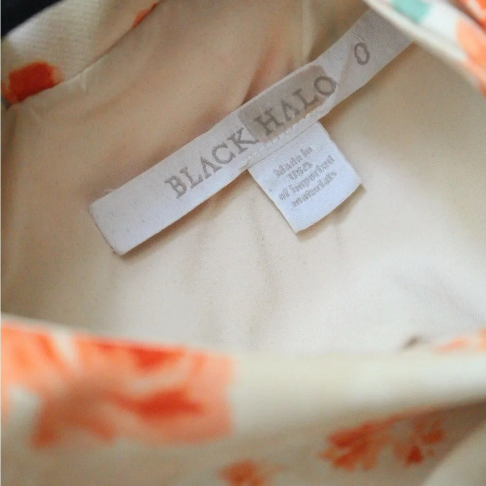 NWOT BLACK HALO Corrine Floral Sheath Dress (Size 0/XS) - Picture 8 of 8